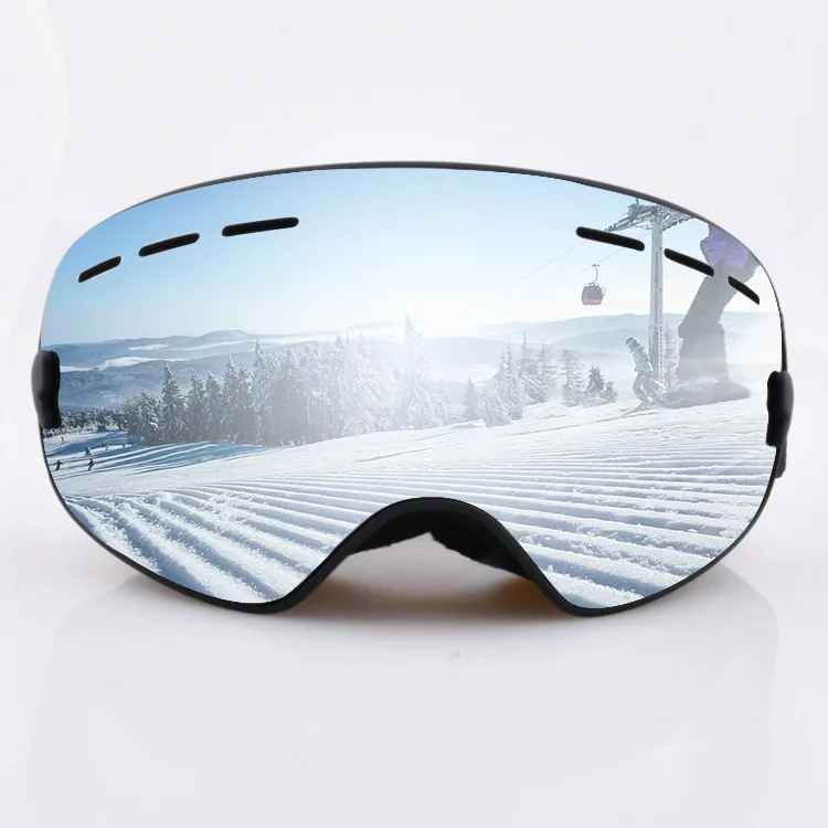 Ski Goggles Double Anti-fog Large Field of View Spherical   Adult Men and Women Outdoor Snow  Windscreen