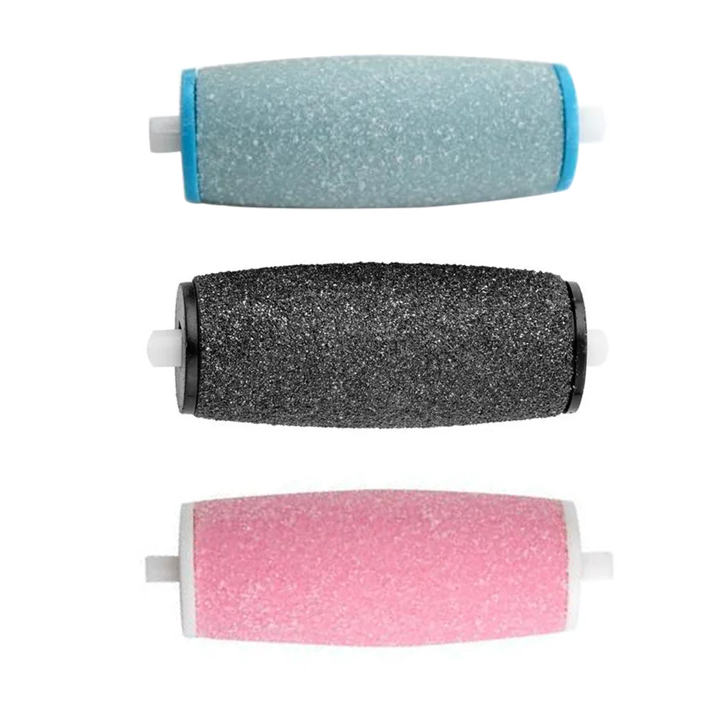 

6PCS Coarse Refill Heads Coarse Roller Heads Coarse Replacement Roller Electronic Foot File Foot Pedicure Roller Heads