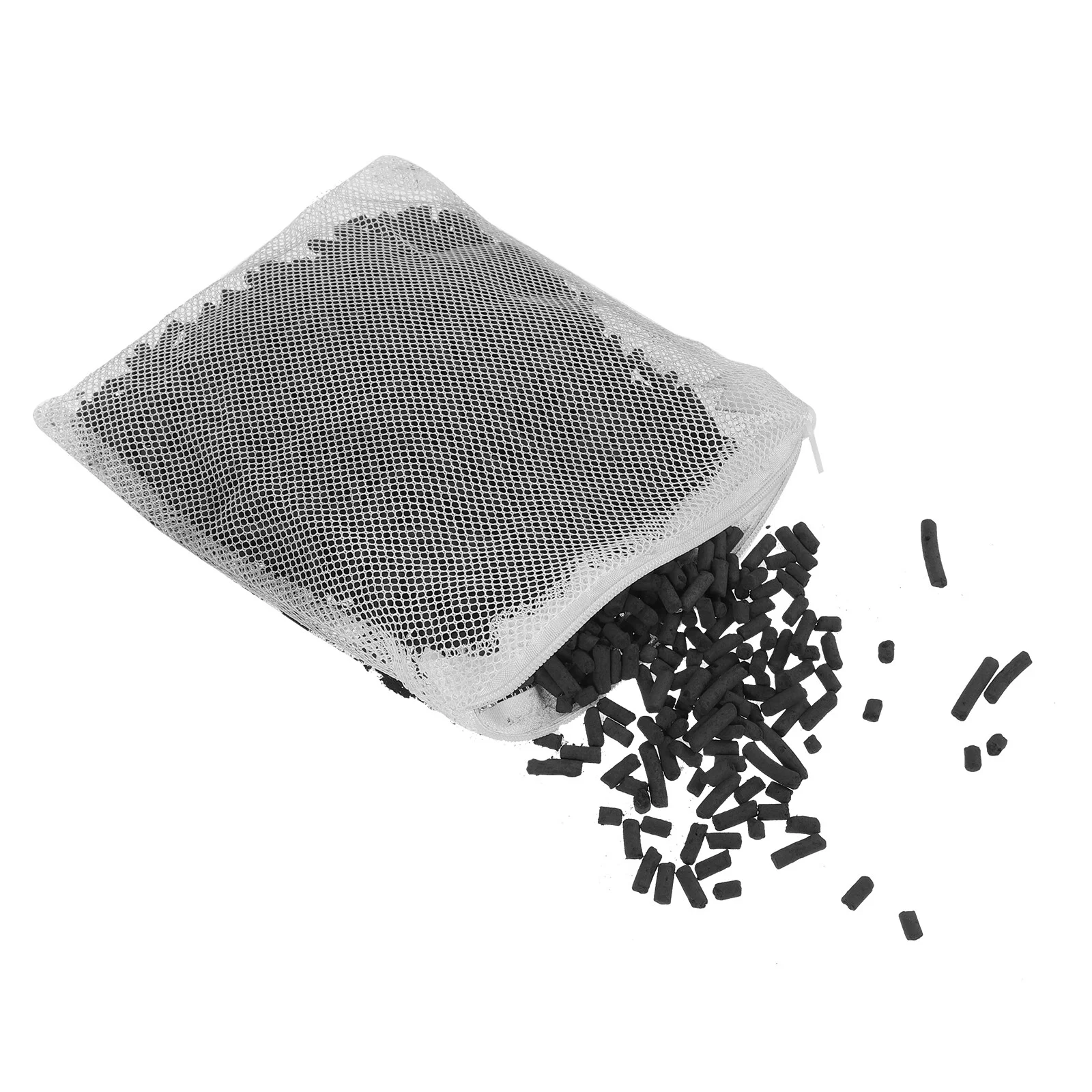 

2 Pack Fish Tank Filter Material Aquarium Supplies Mini Portable Purifying Activated Carbon Strainer