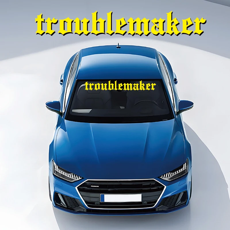 Креативный баннер на лобовое стекло авто наклейка для мотоцикла аксессуары