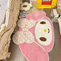 my pink melodys rug 60x90cm kawaii mat for girls bedroom soft irregular play mat cute cartoon carpet floor mat childrens room
