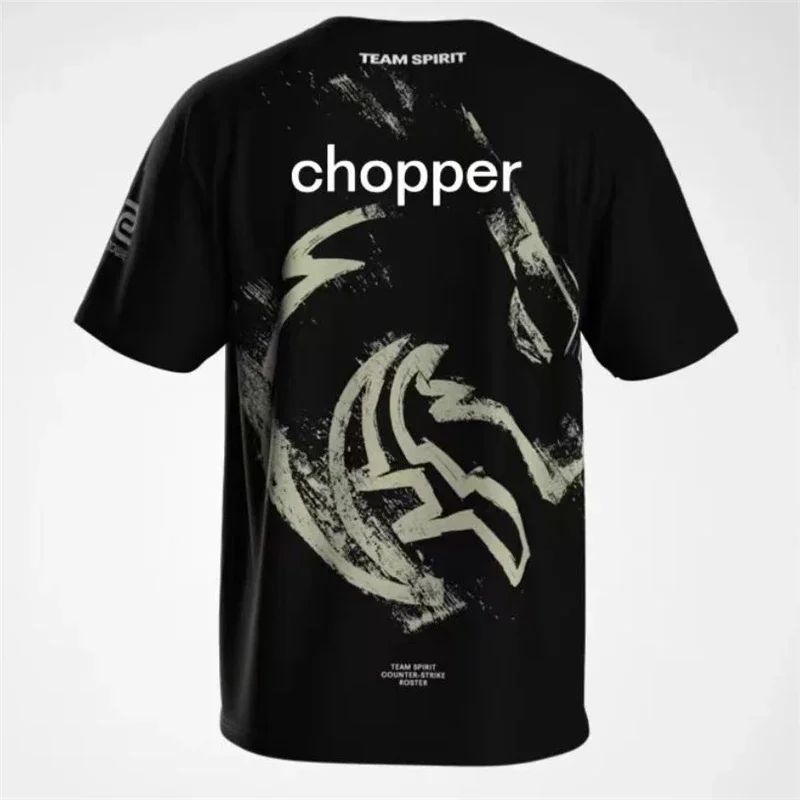 Футболка CS2 Shanghai Major Team Spirit для мужчин верхняя одежда футболка одного игрока Donk