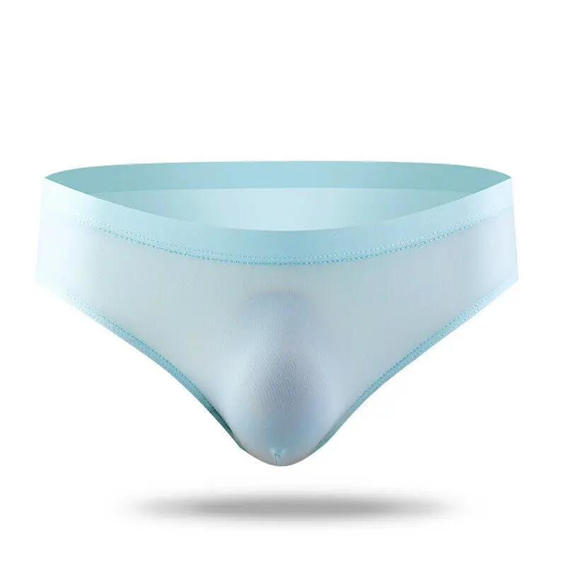 

Sexy Men Comfort Underwear Mid Waist Ultra Thin Boxer Briefs Breathable Panties Calsoncillos Para Bikini Hombre Men's Panties