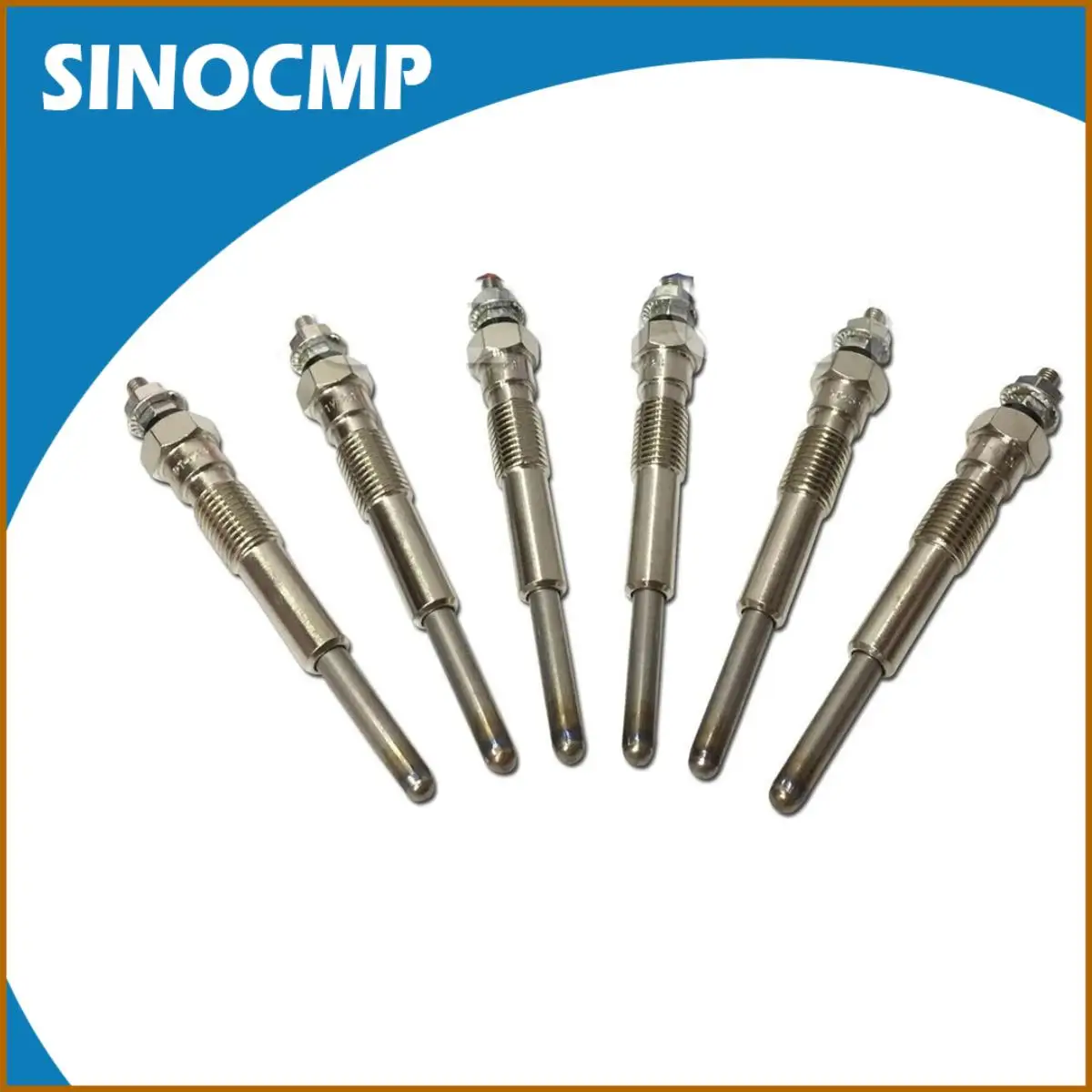 Набор из 6 дизельных свечей накаливания 12 В 1 Гц 19850-64031 1985064031 Для Toyota Landcruiser HDJ80 HDJ81