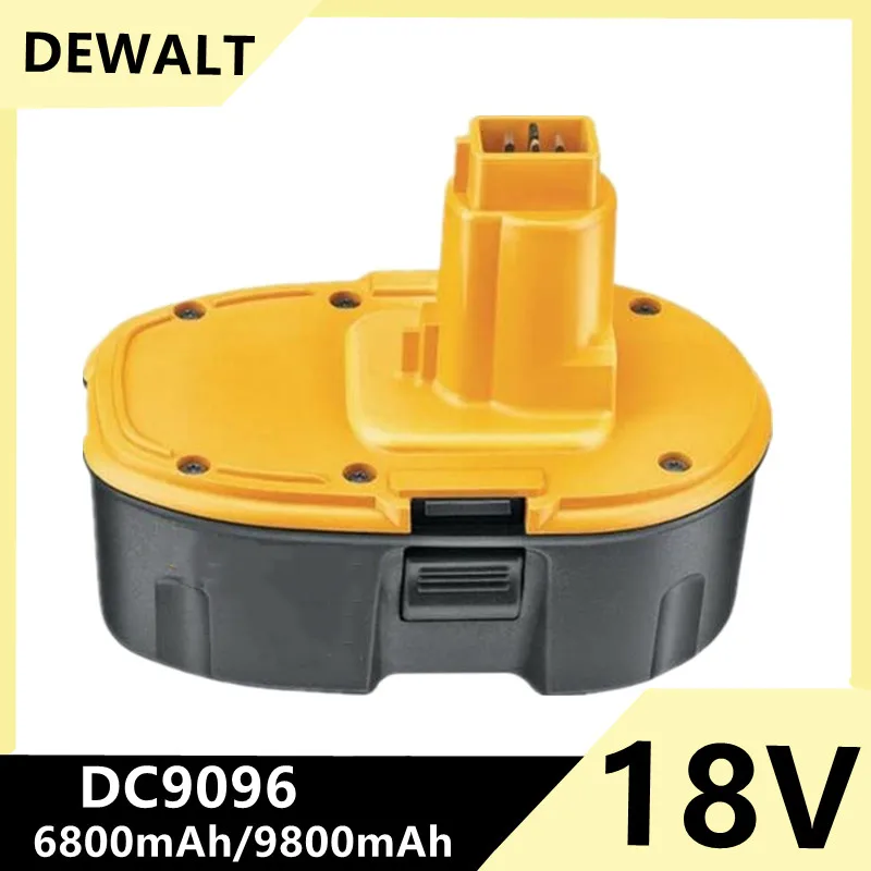 

[2 Paquets] Remplacement pour Dewalt DC9096 18V 9800mAh Ni-MH Batterie DE9098 DE9095 DE9094 DE9096 DE9039