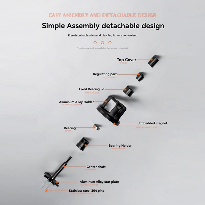 Инструмент WDT мешалка для кофе эспрессо распределитель регулируемая глубина