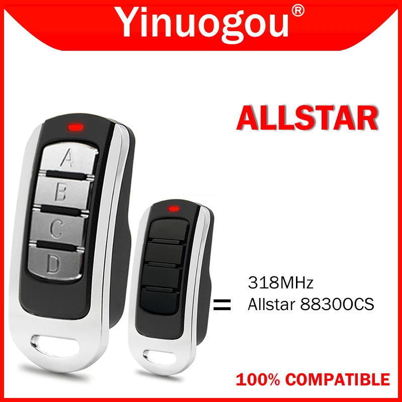 ALLSTAR 8830OCS Пульт дистанционного управления для гаражных ворот 318 МГц Дубликатор