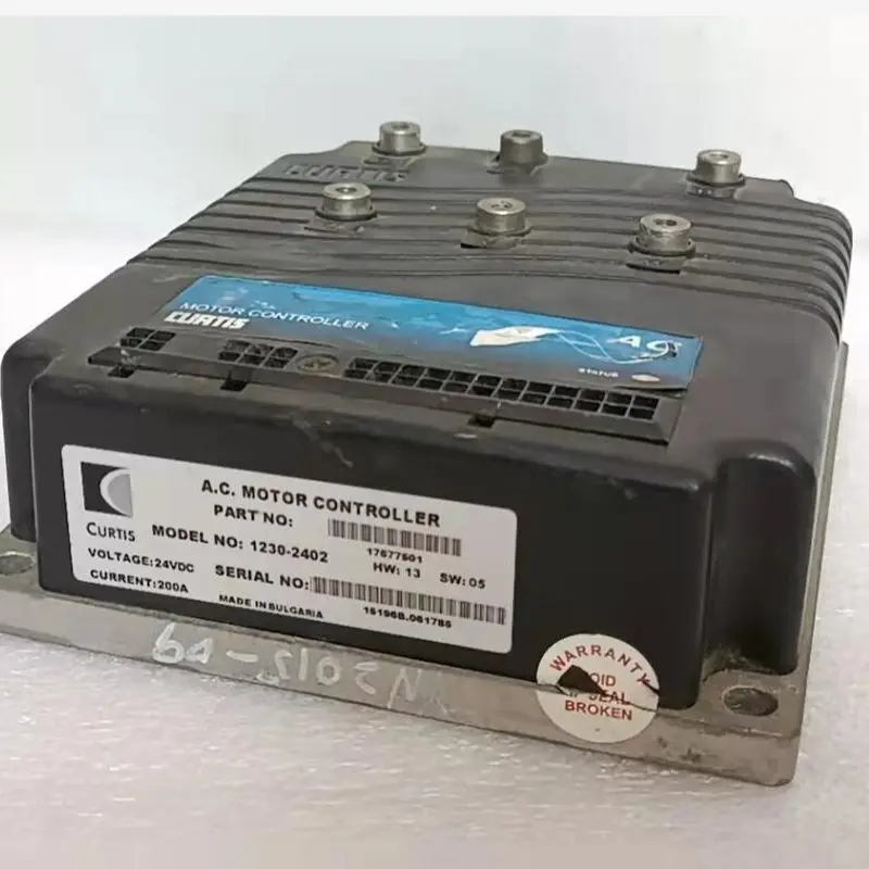 Used Curtis 1230 1230-2402 24V 200A AC Motor Controller,Electric Vehicles Forklift Accessories Pallert Truck Stacker Golf Cart
