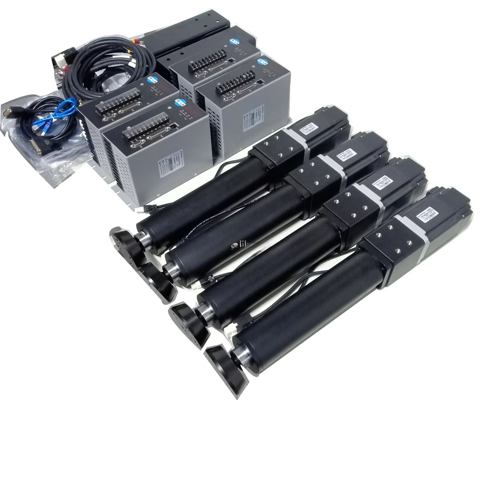 4DOF + 1 сиденье мотор Серводвигатель набор приводов 150 мм Ход 750 Вт для