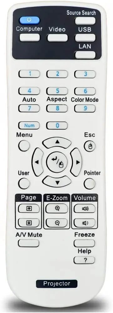 

Пульт дистанционного управления для проектора EPSON