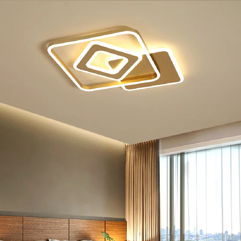 

LED Remote Dimmable Modern lights LED Ceiling For Living Room Bedroom Indoor LED Ceiling Lamps Surface Mount Panel lighting