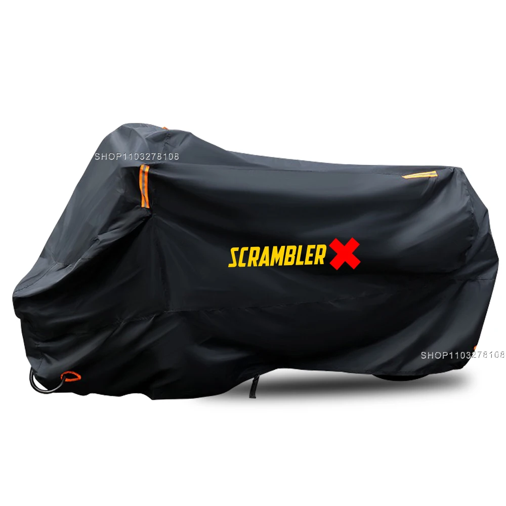 

Чехол для мотоцикла непромокаемый всесезонный пыленепроницаемый УФ-защитный чехол от дождя для Ducati Scrambler 400 800 Lcon 1100