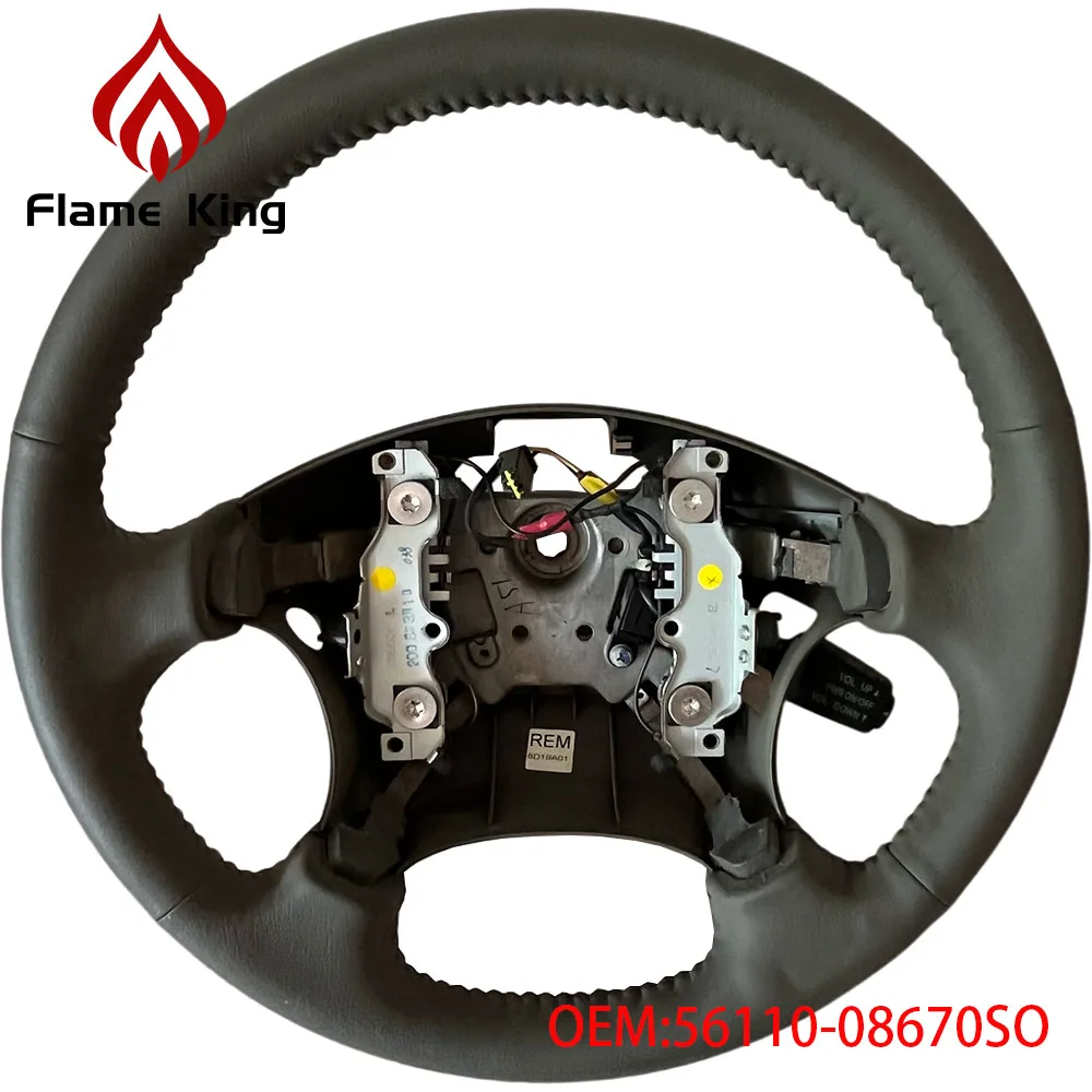 

Для HYUNDAI ELANTRA XD 2004-2011 Кожаный многофункциональный руль в сборе 56110-08670SO 5611008670SO