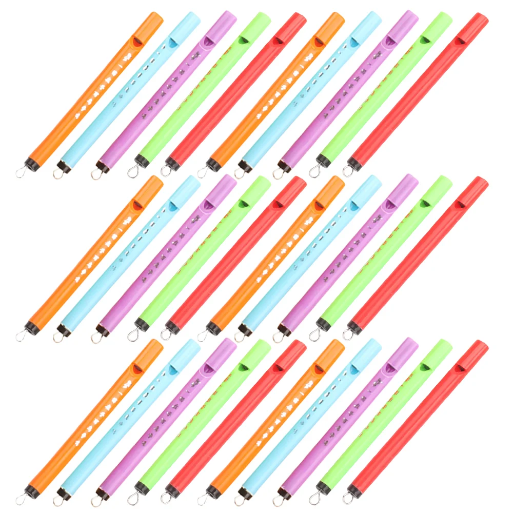 30 шт. мини-птица флейта свисток музыкальная игрушка разные цвета 40 практичная