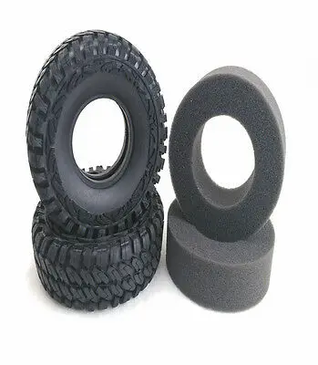 

Emulation 1.9inch 114*40mm Tire W/ Sponge Part DIY for 1/10 Rock Crawler RC Car Accessories TH01433-SMT2