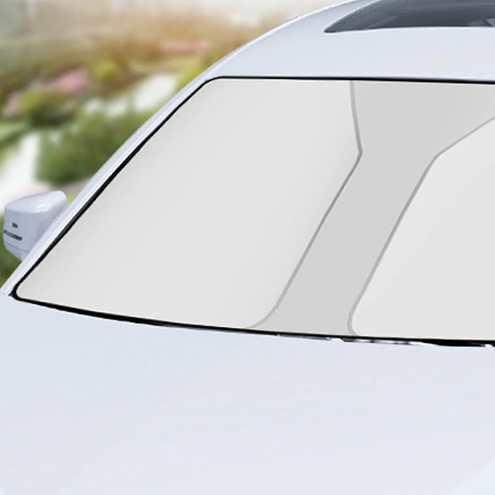 

Four Seasons Universal Car Front Window Sunshade UV Protection Shade Sun Protector Windshield Visor Cover Auto Curtain Sunshade