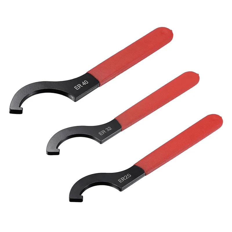 1 шт. ER гаечный ключ ER25 ER32 ER40 цанговый патрон для токарного станка зажимная гайка