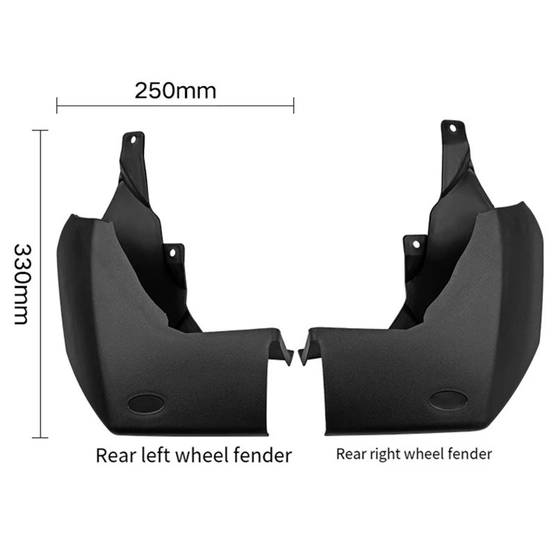 Брызговики для Land Rover Discovery 4 LR4 брызговики