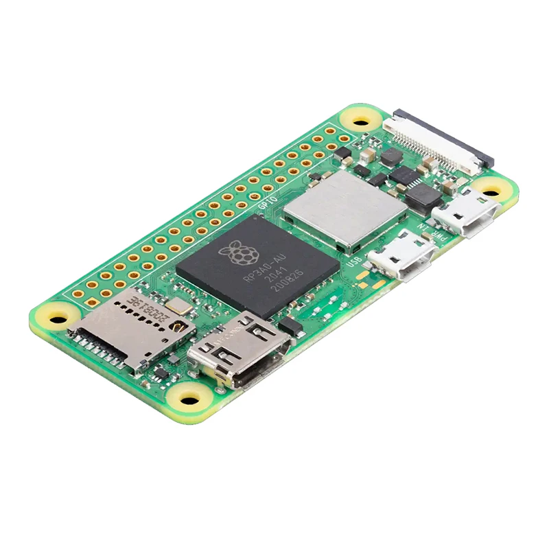 Raspberry Pi Zero 2 Вт 1 ГГц четырехъядерный 64-разрядный процессор Arm Cortex-A53 512 Мб SDRAM