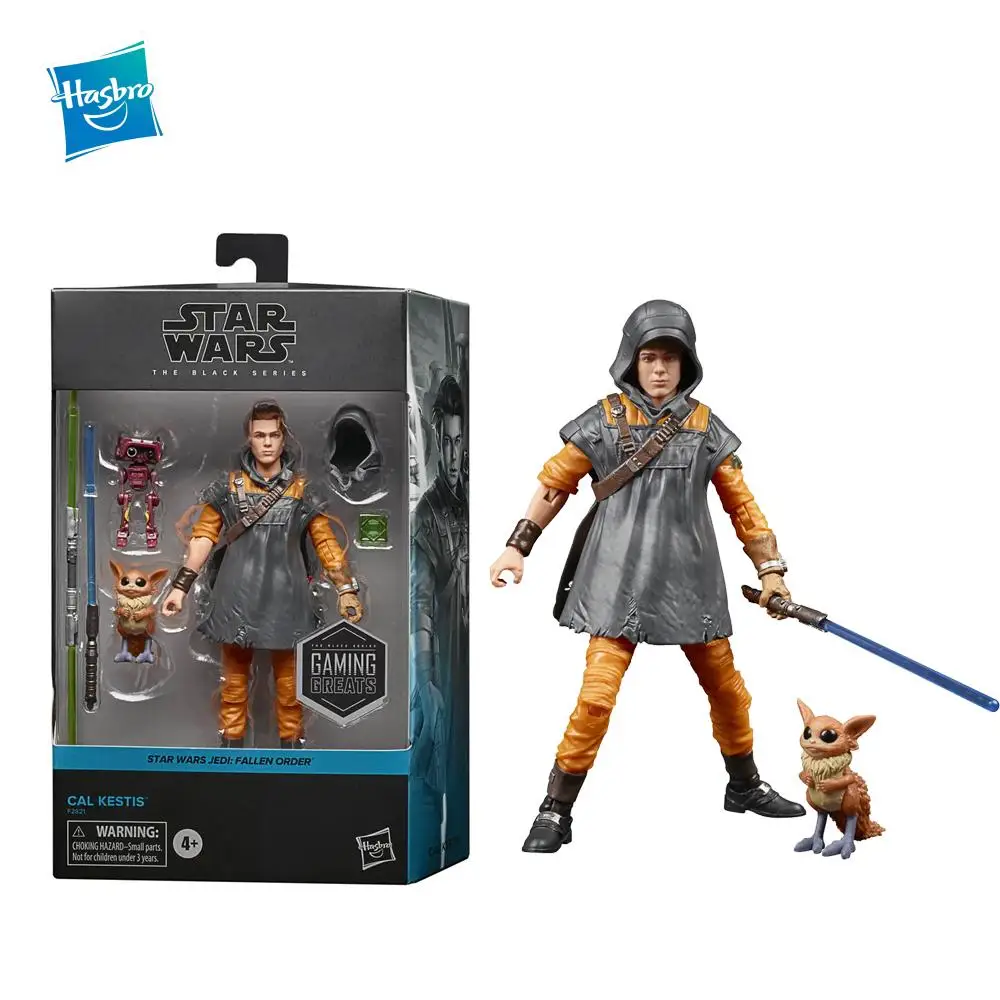 

Оригинальная экшн-фигурка Hasbro Звездные войны, черная серия, Cal Kestis, 6 дюймов, коллекционные игрушки, модель для мальчика, подарок на день рождения, новая модель