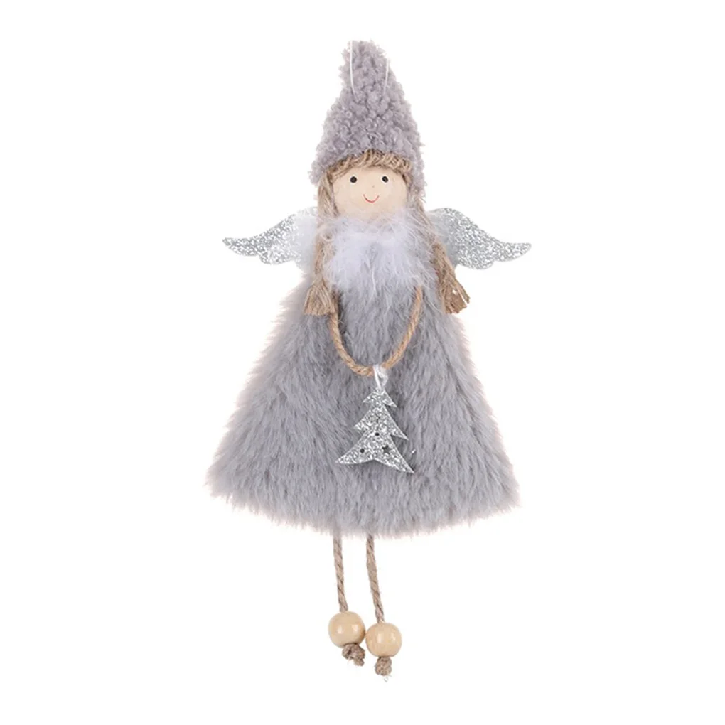 

Christmas Doll Ornament Hanging Decoration Velvet Festival Pedant for Home Hotel