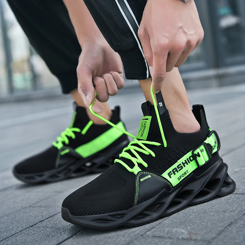 Men Sneakers Unisex Running Shoes Outdoor Athletic Sneakers Men Women Sports Shoes Trainers Breathable Jogging Men's Gym Shoes