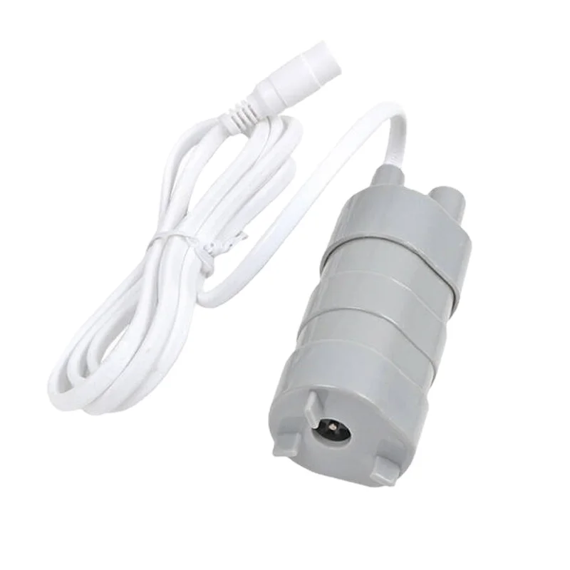 

Best Sale 12V 600L/H high pressure Dc Submersible water Pump Three-wire Micro Motor Water Pump with adapter