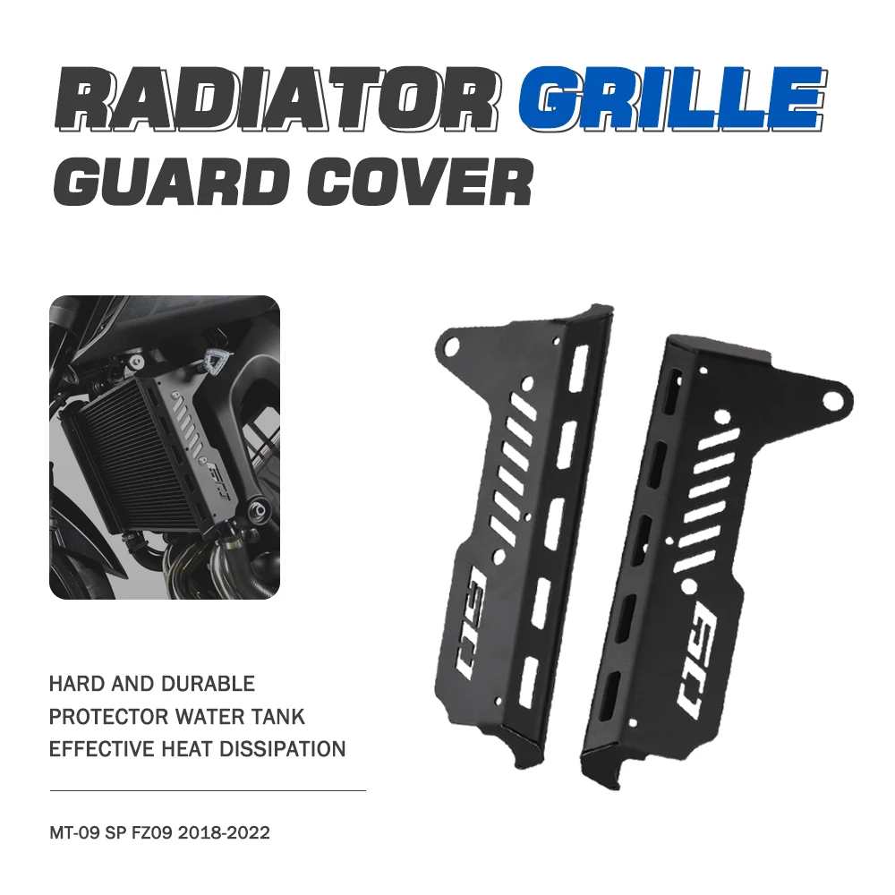 

FOR YAMAHA MT-09 MT09 FZ-09 FZ09 MT FZ 09 2017 2018 2019 2020 Motorcycle Radiator Guard Side Cover Protection MT-09 SP 2018-2020