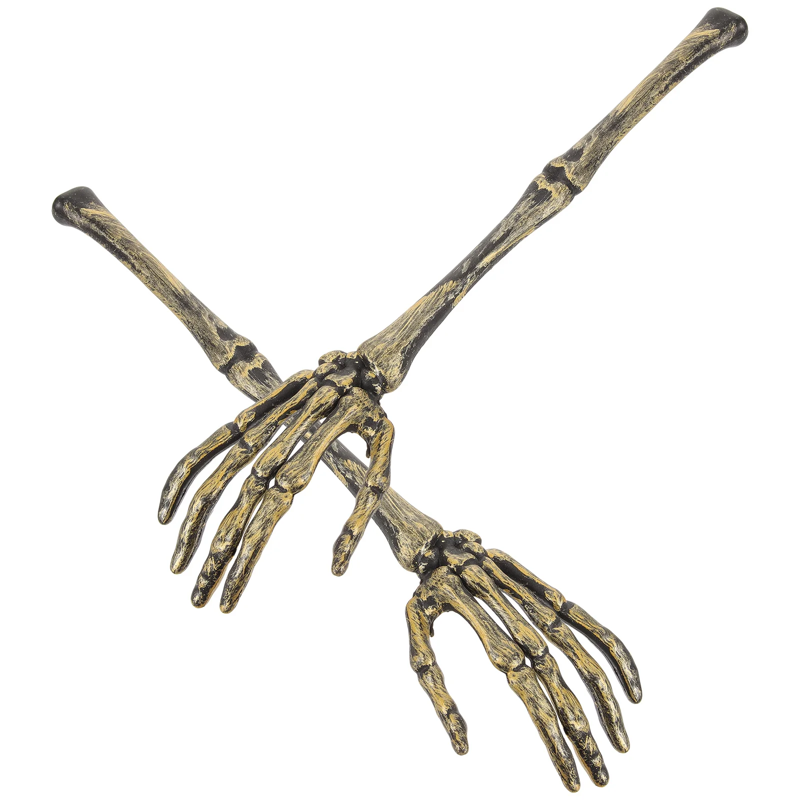 Ложка для перемешивания салата на Хэллоуин декор пластик зажима рук щипцы