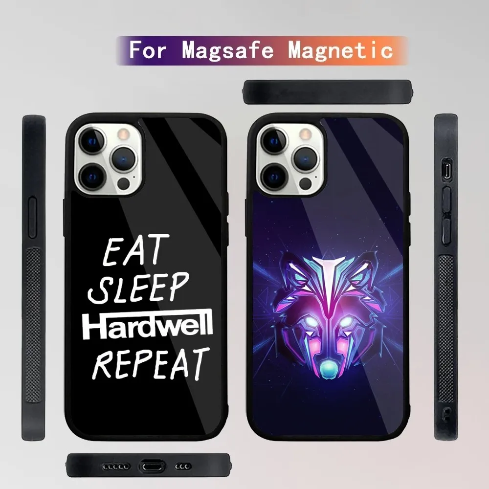 DJ H-HardwellS Remix Phone Case For iPhone 16 15 14 13 12 11 Plus Pro Max Mini Magsafe Magnetic Wireless Charging