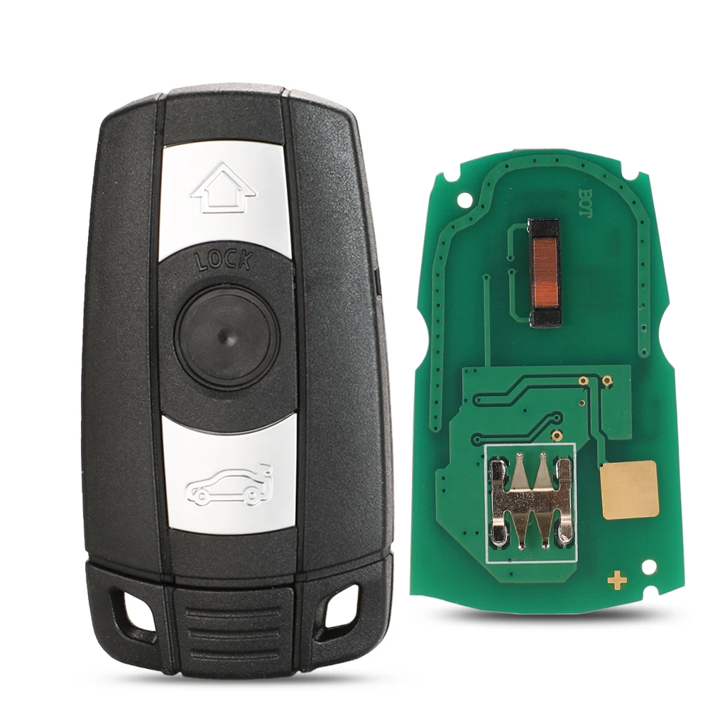 

Jingyuqin CAS3 CAS3+ Автомобильный дистанционный ключ 315/315LP/433/ 868 МГц для BMW E60 E70 E90 1/3/5/7 серии X5 X6 Z4 Чип передатчика PCF7953