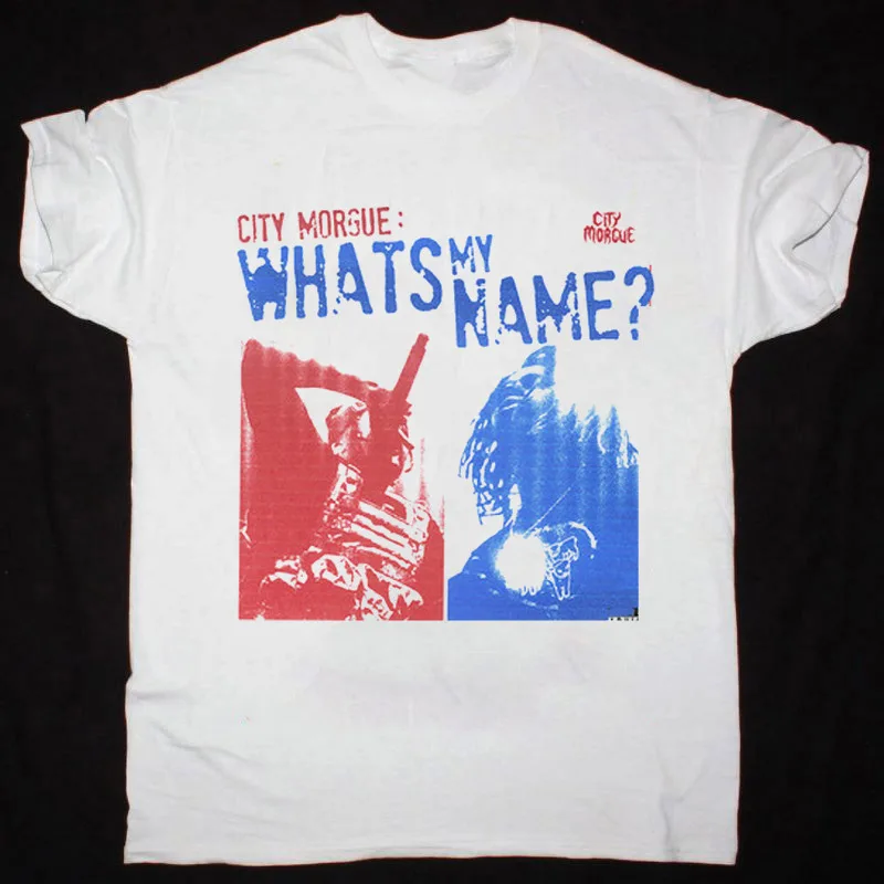 Городской морг-как мне имя подарок для фаната белая футболка всех размеров AC997