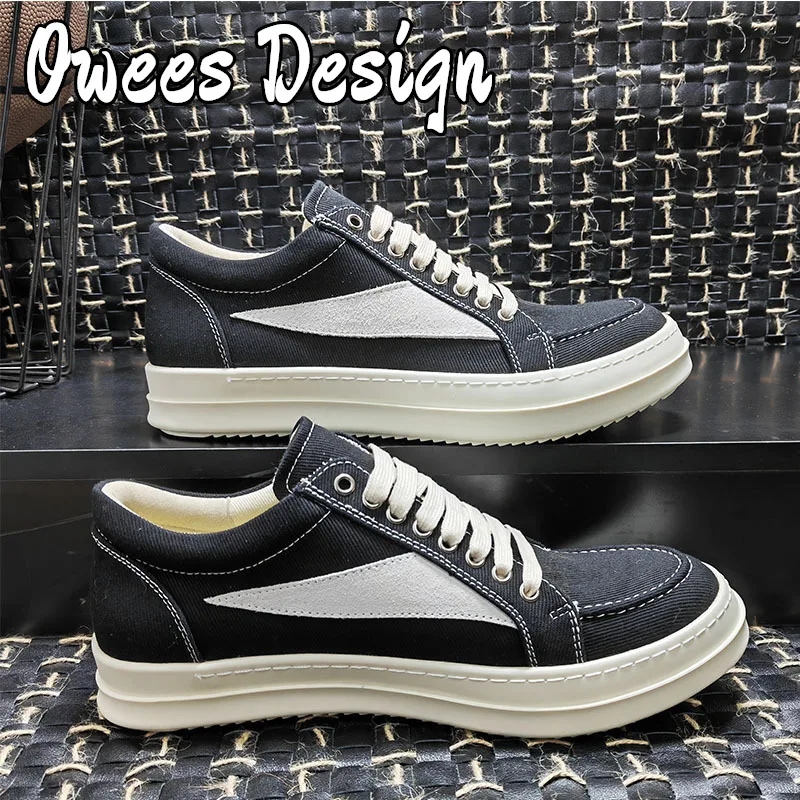 Классические Низкие холщовые туфли omenin дизайнерские ручной работы брендовые