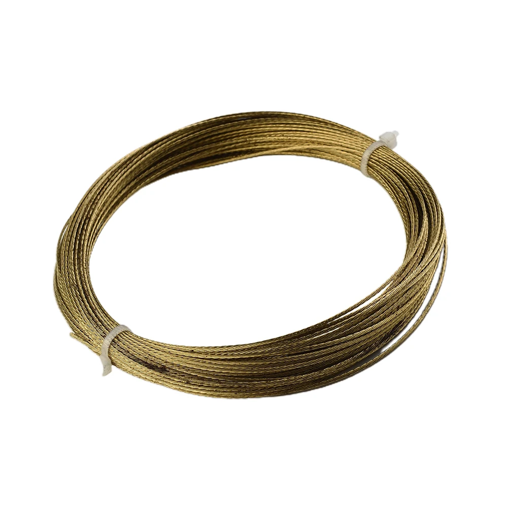 

22m 0.8mm Car Windshield Steel Wire Rope Braided Windscreen Cutting Wire Gold Car Removal Install Tool Glass Remover