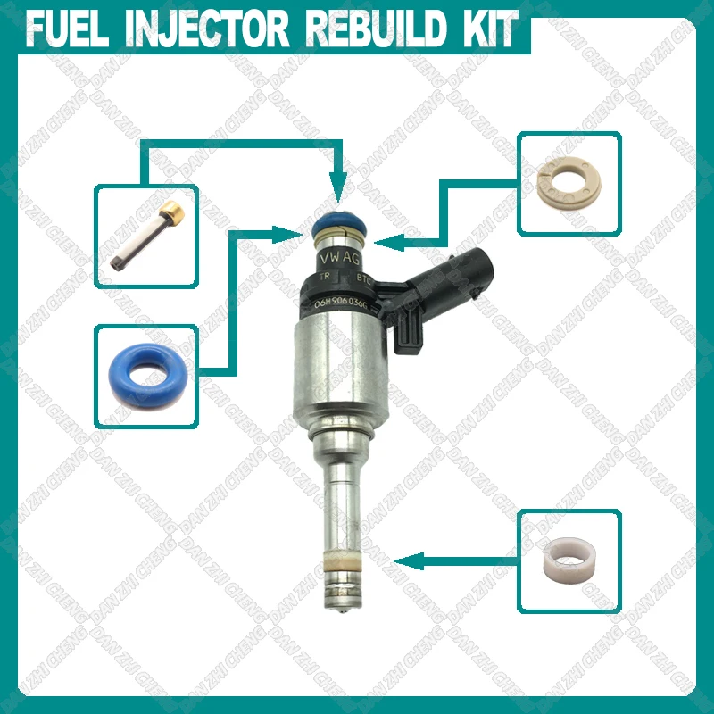 

Фильтры Orings, уплотнения, втулки, топливный инжектор, комплект услуг, фильтр для Audi A4 VW Jetta Golf Passat 2,0 T TSI 0261500076 06H906036AB