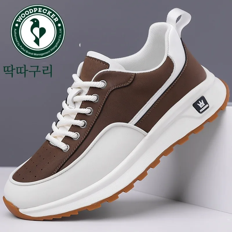 Мужская обувь Woodpecker осень 2023 новая спортивная повседневная с мягкой подошвой