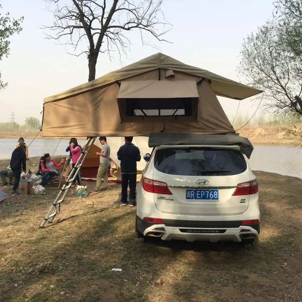 Лидер продаж палатки для кемпинга E RONIX 4x4 холщовые со звездами на крышу