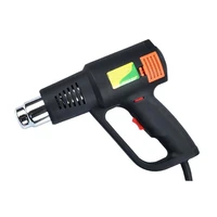 factory high quality stainless steel electric hot air gun with ventilation and heat dissipation window