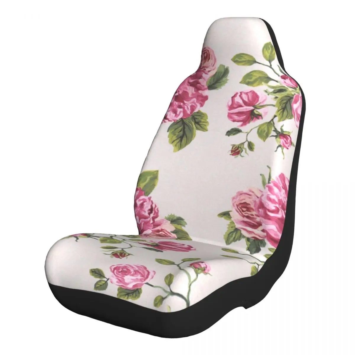 

Pink Rose Universal Car Seat Covers Front Seats Protectors Cover for Truck Van SUV Seat Protecto Accessories