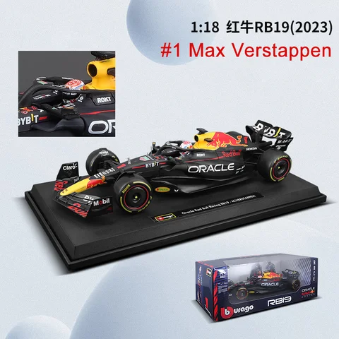 Bburago 1:18 Red Bull F1 Rb19 модель автомобиля