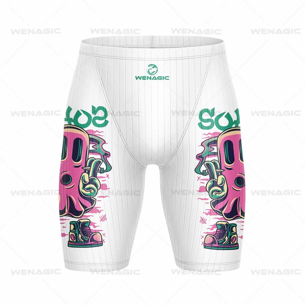 Мужской Гидрошорты для плавания одежда Выносливость спортивный тренировочный