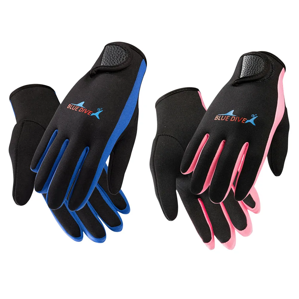 

1 Pair 1.5mm Neoprene Swimming Scuba Diving Gloves Anti Slip Cold-proof Wetsuit Gloves for Adults Women Men Surfing Water