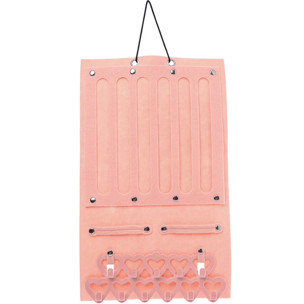 

Organizer Hair Bow Holder Bowsgirls Storage Clips Claw Clip Hanging Headband Felt Rack Accessories Wall Sunglasses Headdress