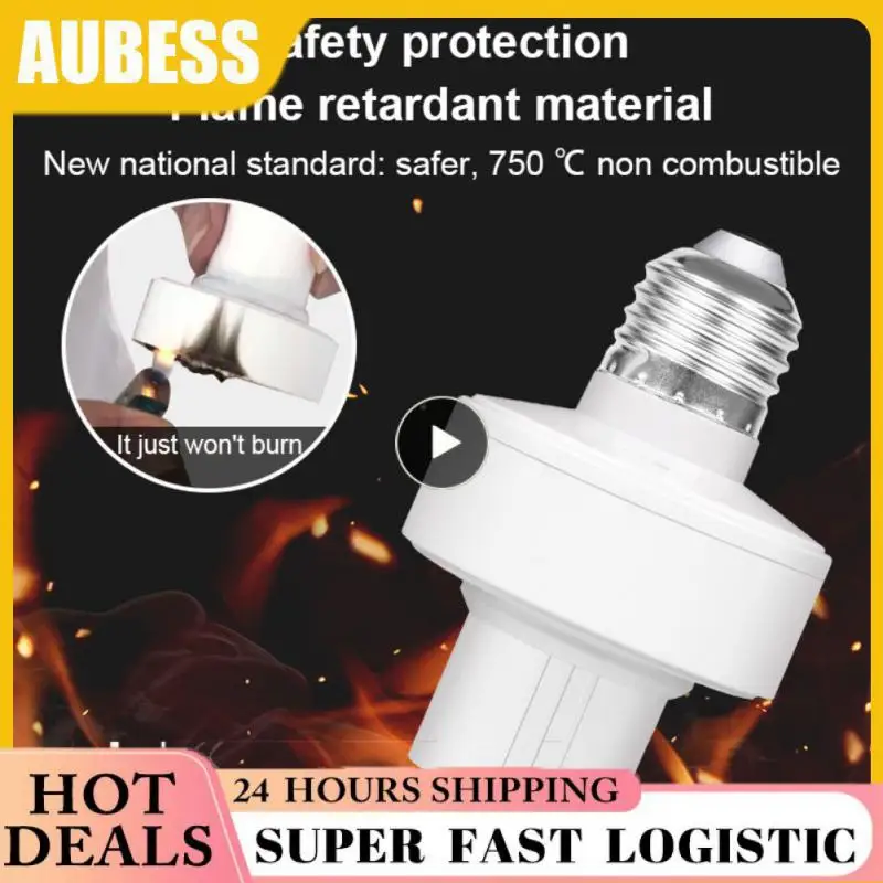 

Light Switch Smart Home 220v Smart Timer Switch Wireless Multifunction E27 Lamp Holder Smart Home Accessories
