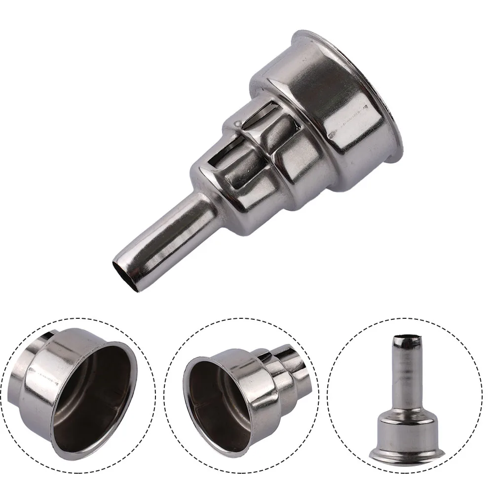 

9mm Round Welding Nozzles Metal Iron For Handheld Heatgun 500-2 630 2310 1910 1810 Metal 35X65mm Welding Soldering Tools