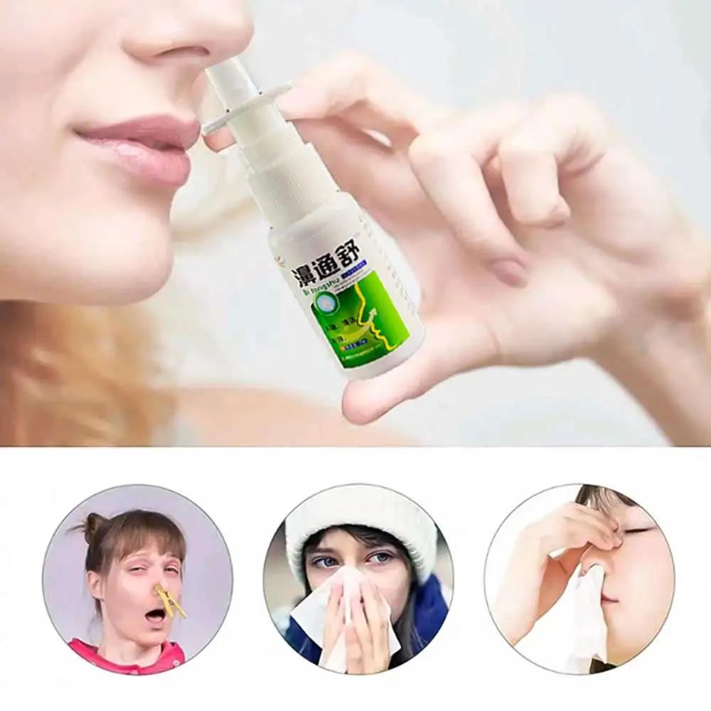 20 мл китайский традиционный медицинский травяной спрей для лечения ринита