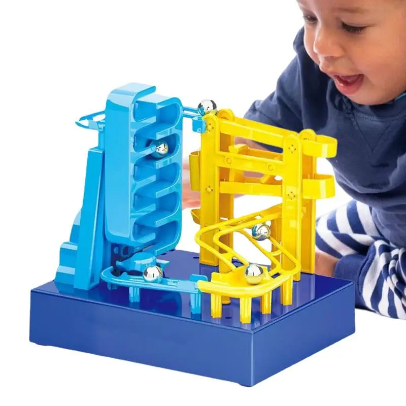 

Шариковый трек, игрушечный шарик, запуск, блоки, сборный шар, строительные блоки с музыкой и электрической дорожкой для лабиринта, игрушка, п...