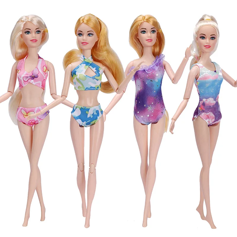 

11 Inch Doll Clothes 30CM Bjd Doll Fashion Wear Swim Suit Dress Up Play House Girl Toy DIY Dolls Accessories