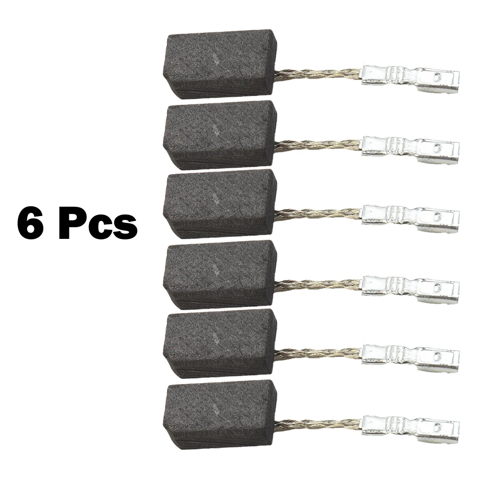 

6 шт., карбоновые щетки для электродрели, молотка Metabo, угловая шлифовальная машина WQ 1400 / WQ 1000/WQ, аксессуары для электроинструментов