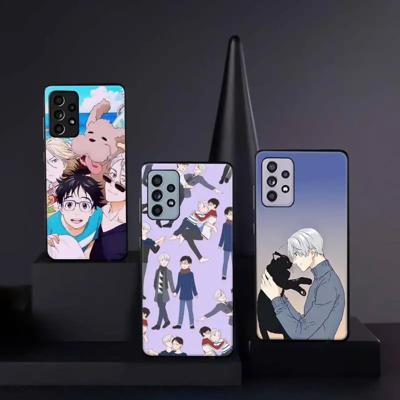 

Japan anime Yuri on ice Phone Case For Samsung galaxy A S note 10 12 20 32 40 50 51 52 70 71 72 21 fe s ultra plus